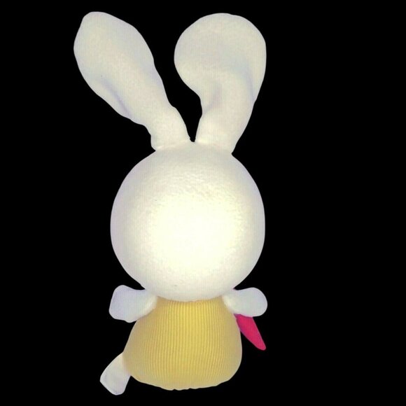 PRIMA Creations Easter Decor Bunny Rabbit 15" White Bow Tie Carrot NOT A TOY - Picture 3 of 8